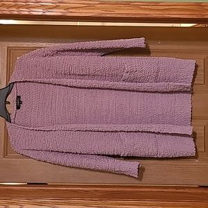 *5 for $10* Zesica Purple Textured Cardigan Size S